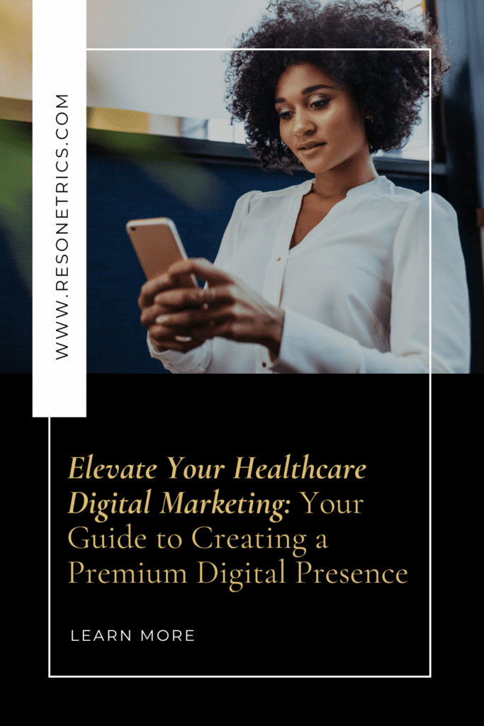 healthcare digital marketing pin image