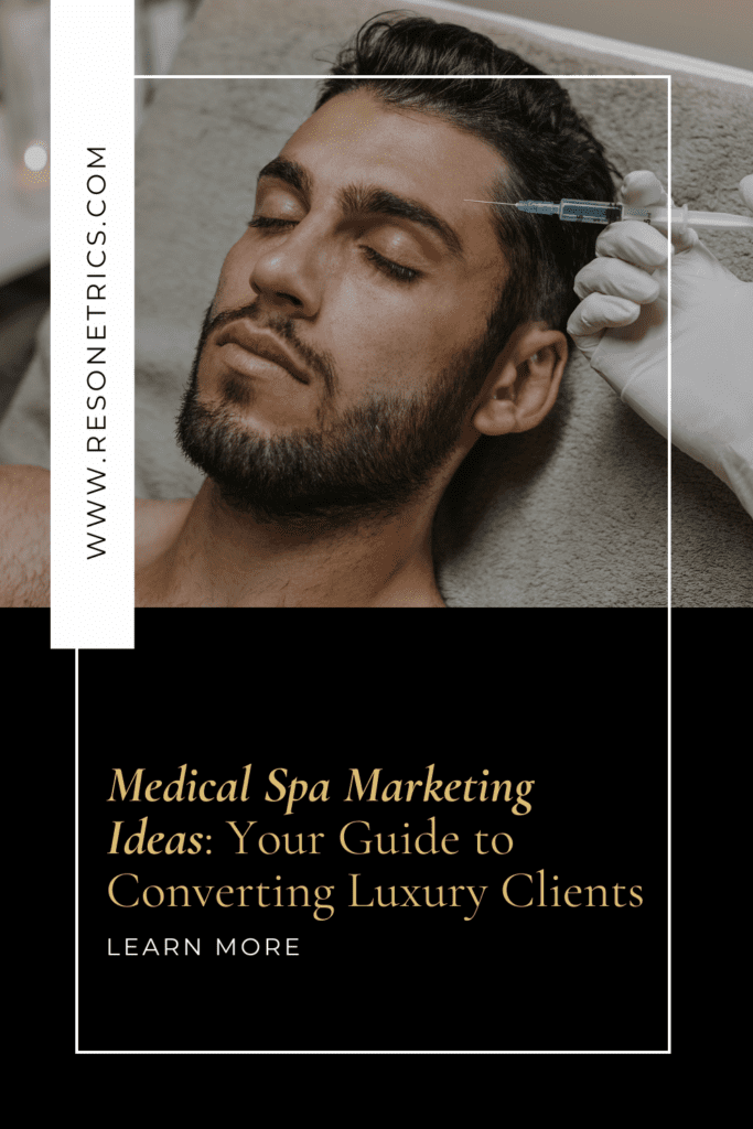 Social Media Marketing For Medical Spa pin image